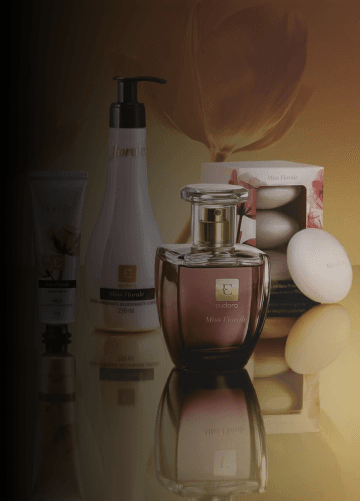 Imagem com Kit Miss Floralle Eudora - Contendo 1 creme de mãos, 1 Loção Hidratante Creme Corporal, 1 Colônia e Kit de sabonetes